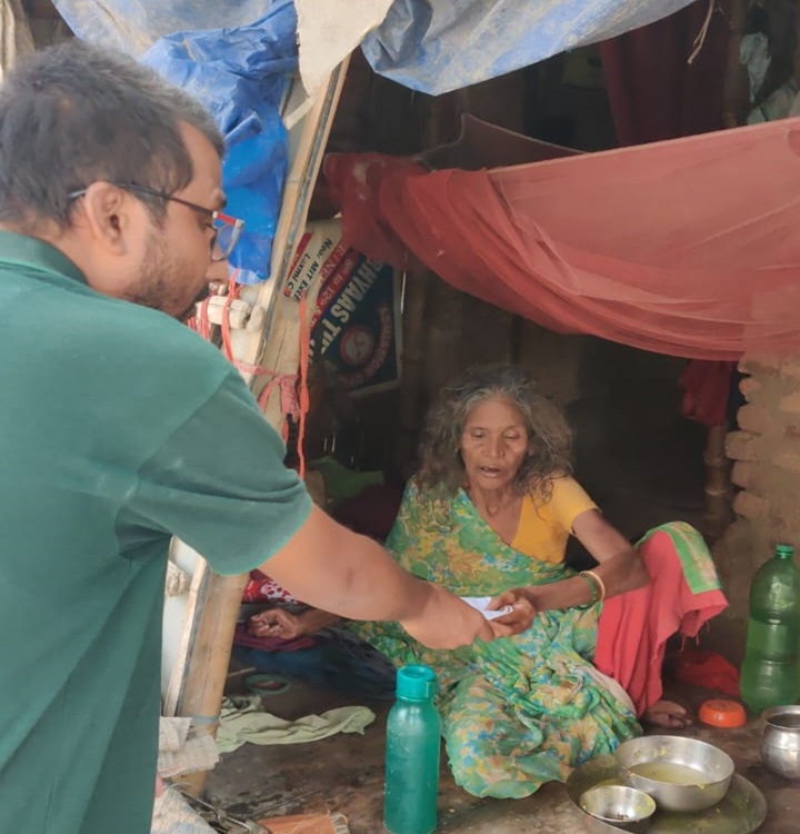 Charity Saree Distribution
