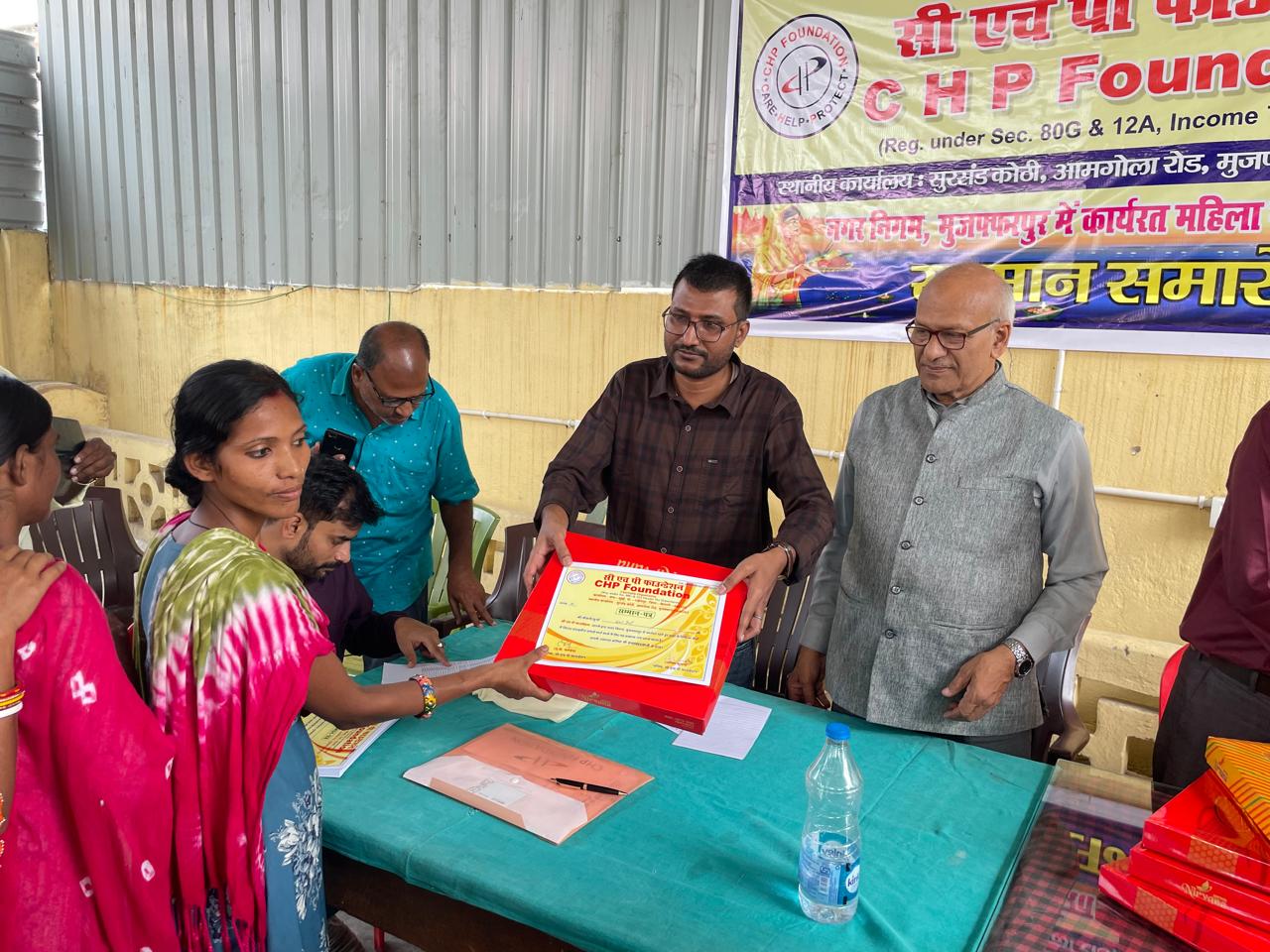 Charity Saree Distribution