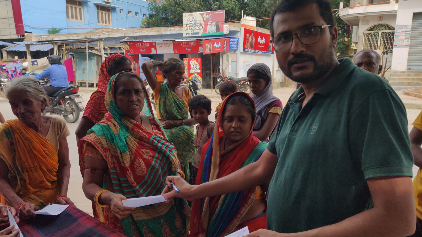Charity Saree Distribution
